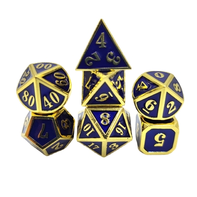 DND RPG Mini Metal Dice Running Group Game Для настольных игр с несколькими лицами