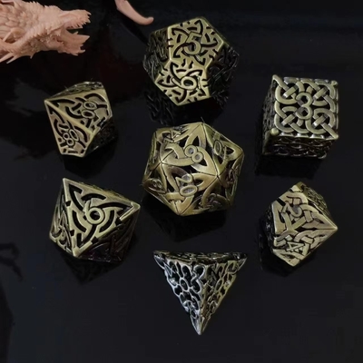 Переплетенная пустая DND RPG Металлические кости Дракон и подземная городская настольная игра