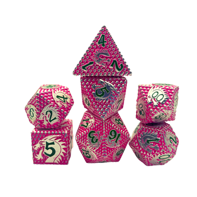 Фолк-Скалы Металлические кости Мульти-Нудле настольный игровой набор#Dnd#Rpg#Coc