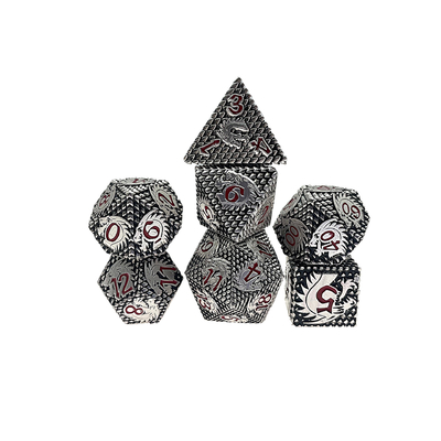 Фолк-Скалы Металлические кости Мульти-Нудле настольный игровой набор#Dnd#Rpg#Coc