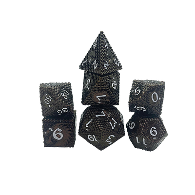 Фолк-Скалы Металлические кости Мульти-Нудле настольный игровой набор#Dnd#Rpg#Coc