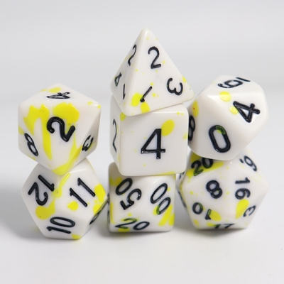 Граффити Фантом цвета смолы настольная игра в кости набор DND кости