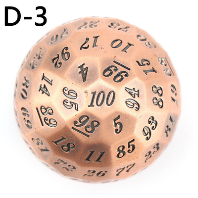 Цветные твердые 100D металлические кости набор подземелье и дракон DND # RPG # COC