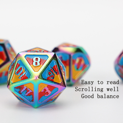 Специализированные металлические и пластиковые кости D20 игра D &amp; D многогранные кости DND набор RPG кости