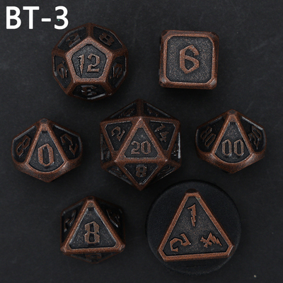 Специализированные металлические и пластиковые кости D20 игра D &amp; D многогранные кости DND набор RPG кости