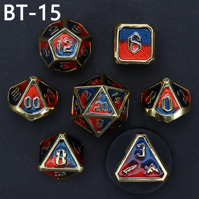 Специализированные металлические и пластиковые кости D20 игра D &amp; D многогранные кости DND набор RPG кости