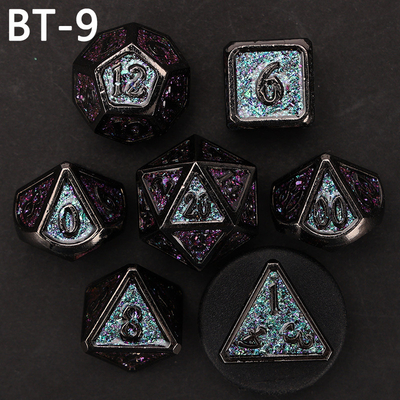 Специализированные металлические и пластиковые кости D20 игра D &amp; D многогранные кости DND набор RPG кости