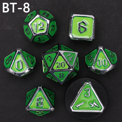 Специализированные металлические и пластиковые кости D20 игра D &amp; D многогранные кости DND набор RPG кости