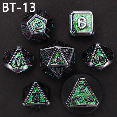 Специализированные металлические и пластиковые кости D20 игра D &amp; D многогранные кости DND набор RPG кости
