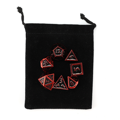 Специализированная металлическая твердая кость D20 игра D &amp; D многогранная кость DND набор костей RPG