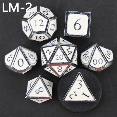 Специализированная металлическая твердая кость D20 игра D &amp; D многогранная кость DND набор костей RPG