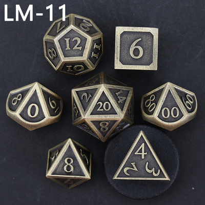 Специализированная металлическая твердая кость D20 игра D &amp; D многогранная кость DND набор костей RPG