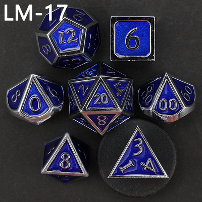 Специализированная металлическая твердая кость D20 игра D &amp; D многогранная кость DND набор костей RPG