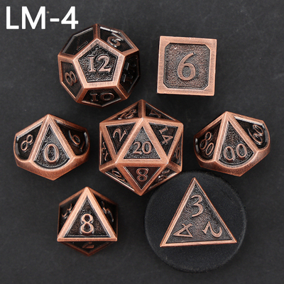 Специализированная металлическая твердая кость D20 игра D &amp; D многогранная кость DND набор костей RPG