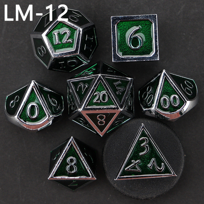 Специализированная металлическая твердая кость D20 игра D &amp; D многогранная кость DND набор костей RPG