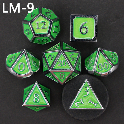 Специализированная металлическая твердая кость D20 игра D &amp; D многогранная кость DND набор костей RPG