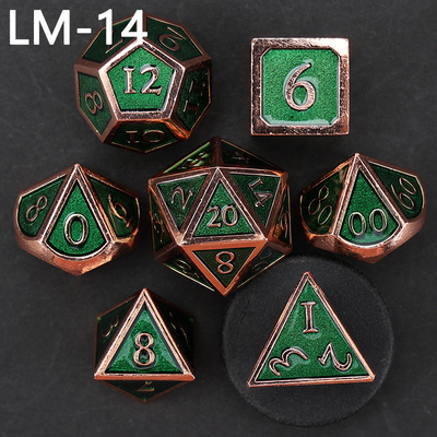 Специализированная металлическая твердая кость D20 игра D &amp; D многогранная кость DND набор костей RPG
