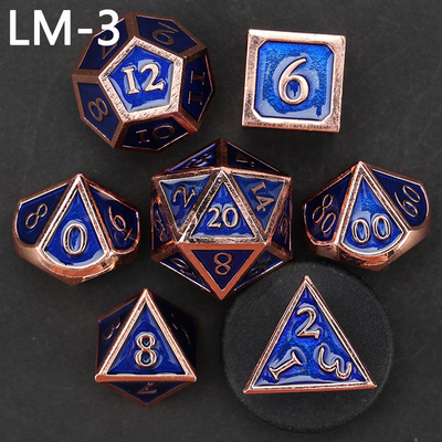 Специализированная металлическая твердая кость D20 игра D &amp; D многогранная кость DND набор костей RPG