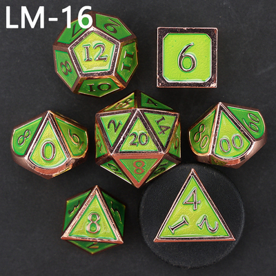 Специализированная металлическая твердая кость D20 игра D &amp; D многогранная кость DND набор костей RPG