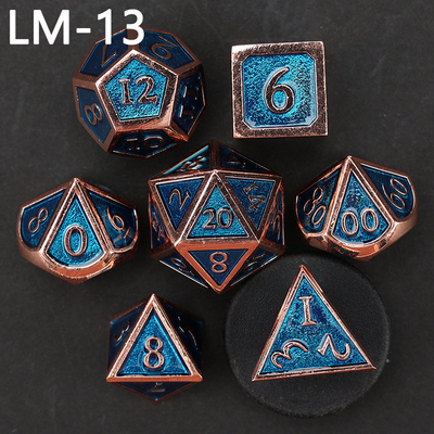 Специализированная металлическая твердая кость D20 игра D &amp; D многогранная кость DND набор костей RPG