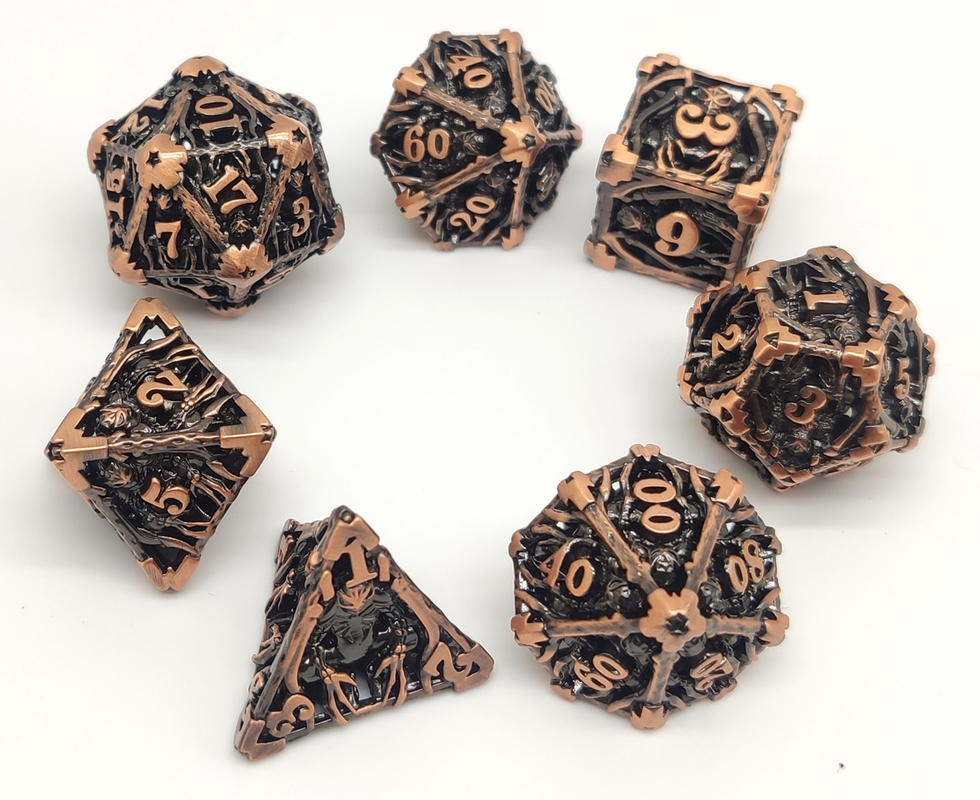 Ясный диез окаймляет мини кость RPG рука DND высекла прочное для изуверского мира