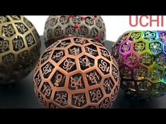 Металлические кости D100 (DND) РПГ мяч ролики мячи рабочий стол мульти-нудл дракон и подземелье