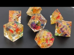 Износоустойчивая кость смолы DND вручает лить Polyhedral острый край