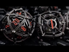 Звуковые бусины полые металлические кости DND дракон и подземелье COC