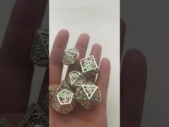 Кость RPG металла